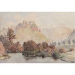 Arlt, Fritz (1887-1966) "Landschaft in der Eifel", Aquarell, sign. u.r., 37x53 cm, im Passepartout