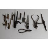 Good selection of engineers tools. Shipping Group (A).