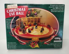Musical Christmas decoration scene "Christmas Eve Ball" As new in box. Collection only.