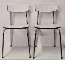 Pair of mid century chairs. Collection only.