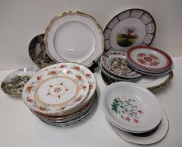 Large assortment of Royal Worcester plates. Collection only.
