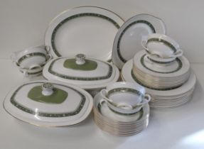 Royal Doulton (8) setting dinner set in the 'Rondelay' pattern. Collection only.