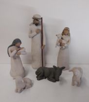 Willow Tree nativity scene. Shipping Group (A).
