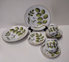 Royal Worcester chinaware in the 'Blind Earl' pattern. Collection only.
