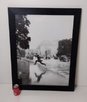 J. A Hampton: 'Leap of Faith’ - Art print Hyde Park-London, 1939. Hulton Collection. Frame size