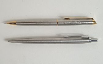 (2) pens by Waterman and Parker. Shipping Group (A).