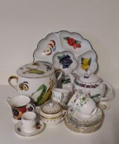 Selection of Royal Worcester chinaware. Collection only.