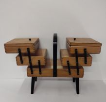 Cantilever sewing box. Collection only.