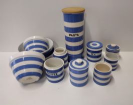 Good selection of T.G Green Cornishware. Collection only.