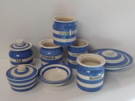 Good assortment of T. G Green Cornishware. Collection only.