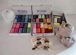 Haberdashery threads and yarns. Shipping Group (A).