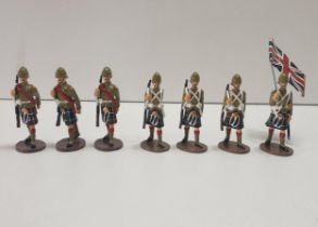 King & Country 1:30 scale metal soldiers in presentation box. Shipping Group (A).