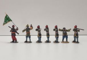 King & Country 1:30 scale metal soldiers in presentation box. Shipping Group (A).