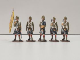 King & Country 1:30 scale metal soldiers in presentation box. Shipping Group (A).