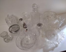 Assortment of glassware. Collection only.