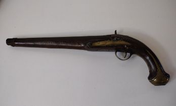 Antique black powder pistol. Collection only.