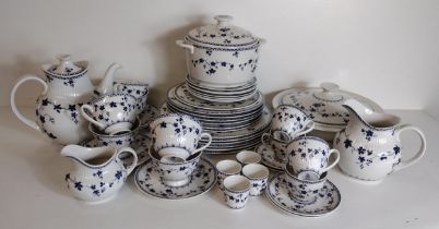 Royal Doulton 'York Town' pattern dinner and tea set. Collection only.