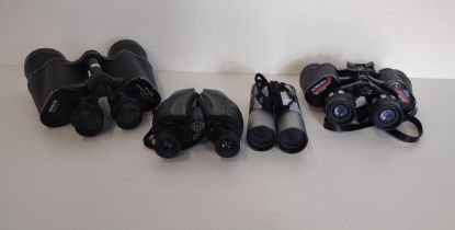 4 pairs of binoculars. Shipping Group (A).