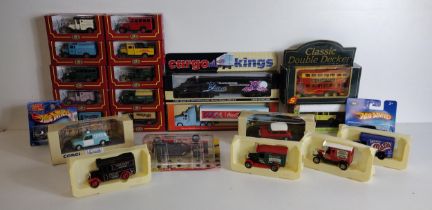 Quantity of boxed model vehicles. Shipping Group (A).