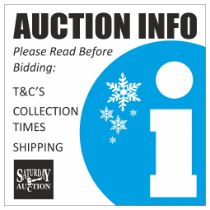 Please read the following important information. COLLECTIONS - Strictly by appointment only and