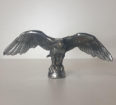 Vintage car bonnet mascot  in the form of an eagle. Shipping Group (A).