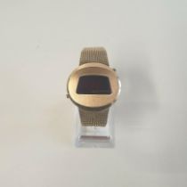 Jaeger-LeCoultre quartz master wrist watch, circa 1970's. Shipping Group (A).