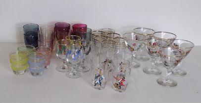 Selection of vintage glassware. Collection only.