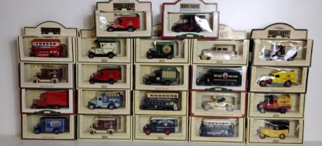 Quantity of boxed model vehicles. Shipping Group (A).
