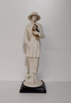 Giuseppe Armani for Florence porcelain figure, approx H:34 cm Shipping Group (A).