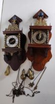 2 wall clocks a/f. Collection only.
