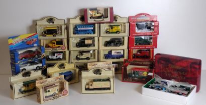 Quantity of boxed model vehicles. Shipping Group (A).