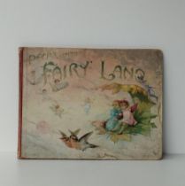 Antique pop-up book; Peeps into Fairyland dated 1898. Shipping Group (A).