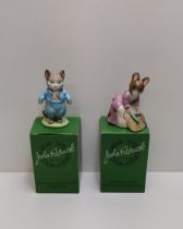 Beswick Beatrix Potter figures (2) 'Tom Kitten' Gold Backstamp and 'Hunca Munca'. Shipping Group (