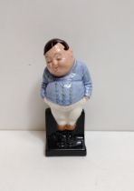 Royal Doulton figure 'Fat Boy' M44 1932-1983 Designed By Leslie Harradine. H:10 cm. Shipping