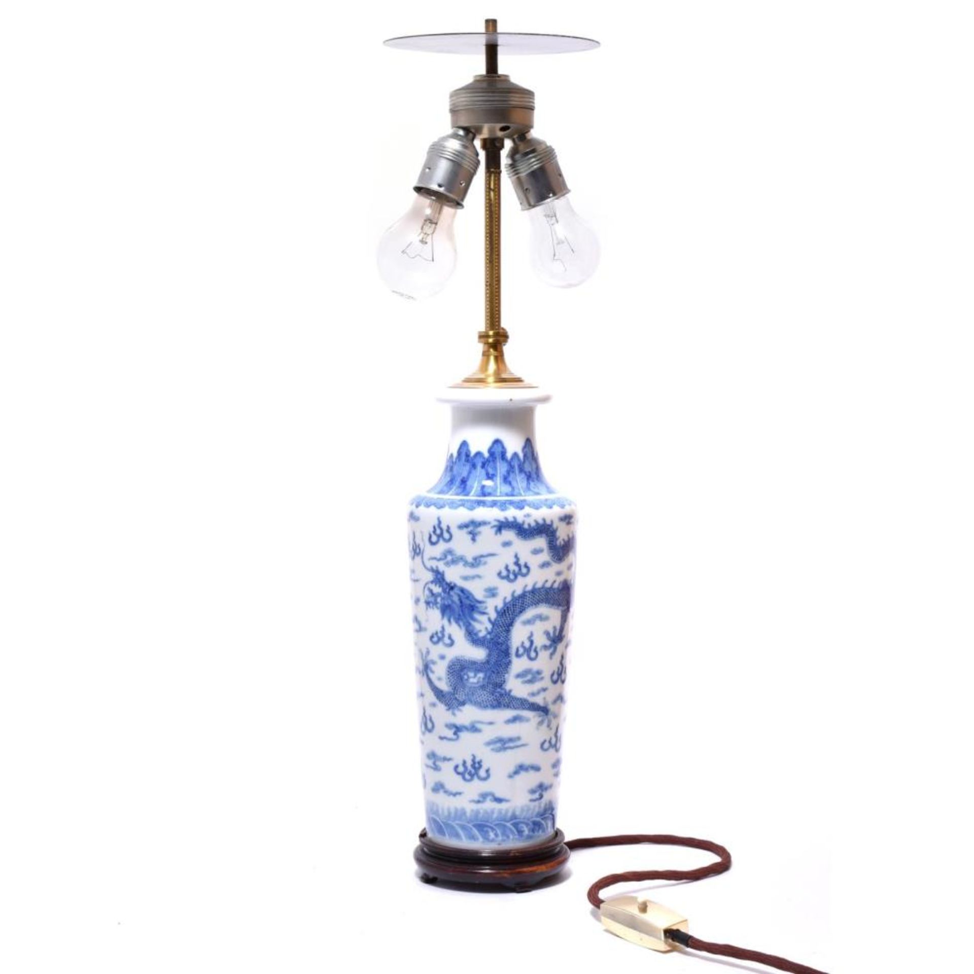 Vase. Wohl China | Porzellan, Blaudekor. - Image 2 of 3