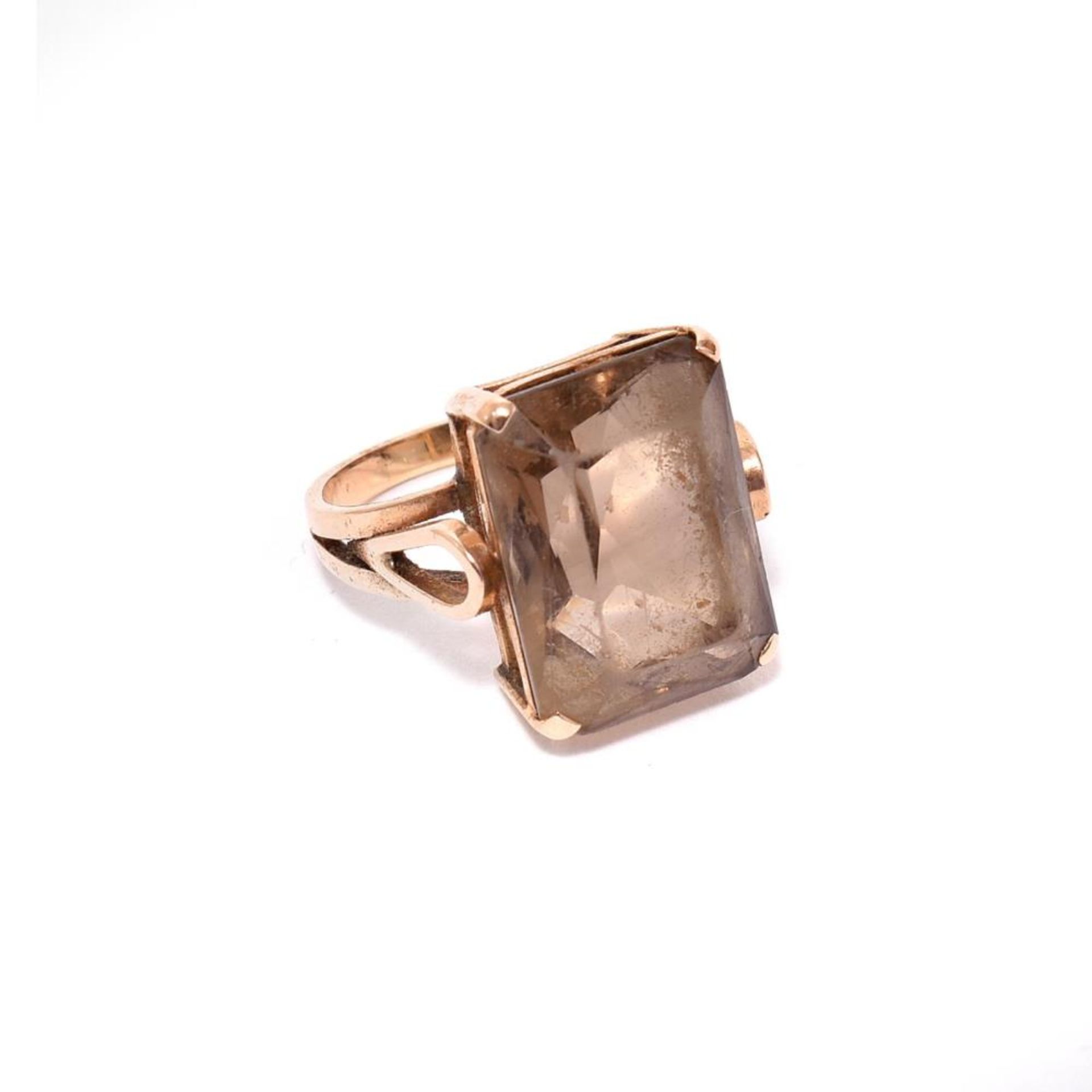 Ring. 14 K GG, Marke (585). - Image 2 of 2