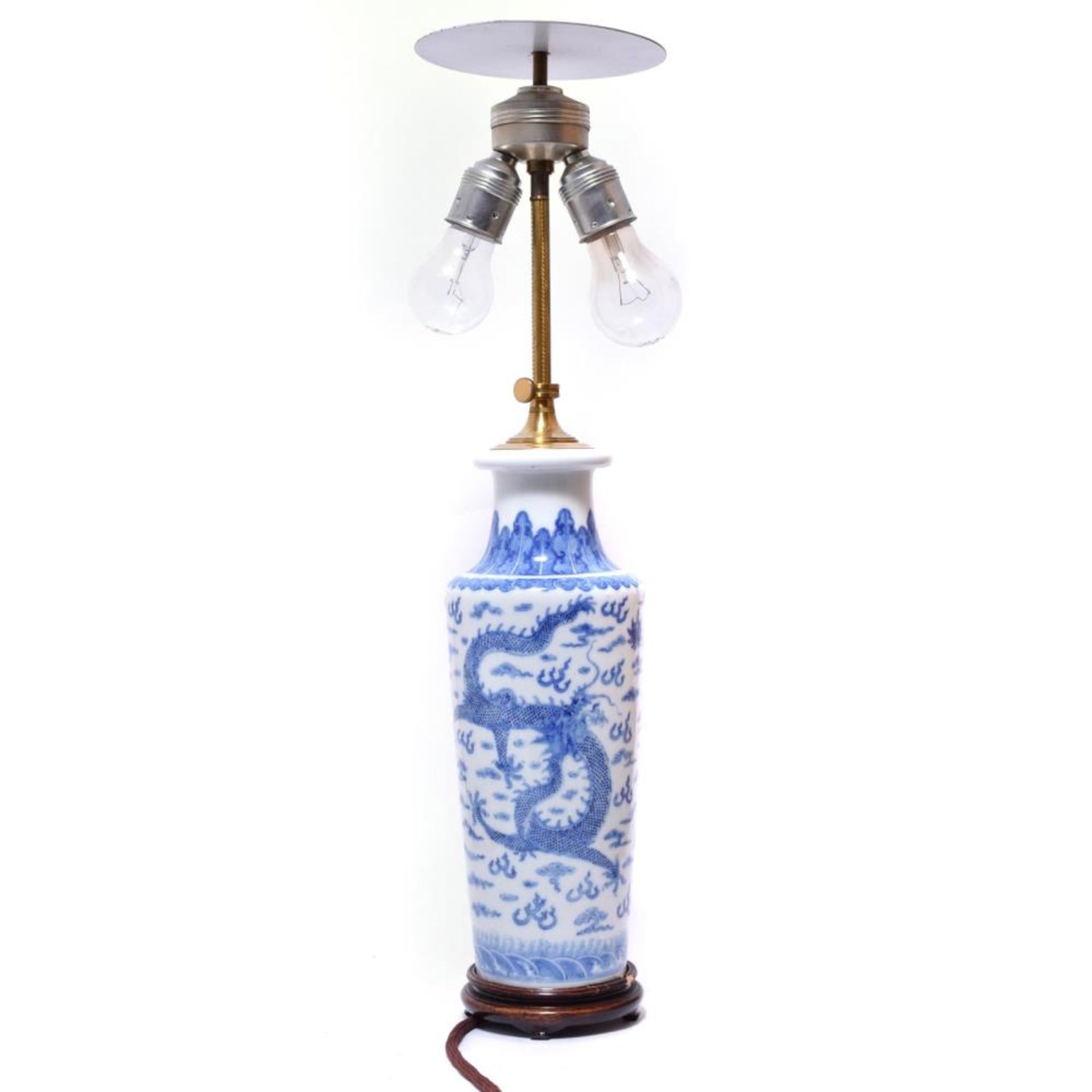 Vase. Wohl China | Porzellan, Blaudekor. - Image 3 of 3