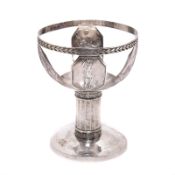 Konfektschale. Silber.