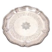 Platte. Heilbronn 20. Jh., Bruckmann & Söhne | Silber.