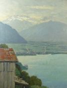 Weber, Arno Blick auf den Genfersee