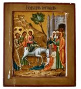 Einzug Jesu in Jerusalem, Russland, 2. H. 19. Jh.