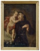 St. Anthony of Padua with the Infant Jesus, Italy, 18th century. 