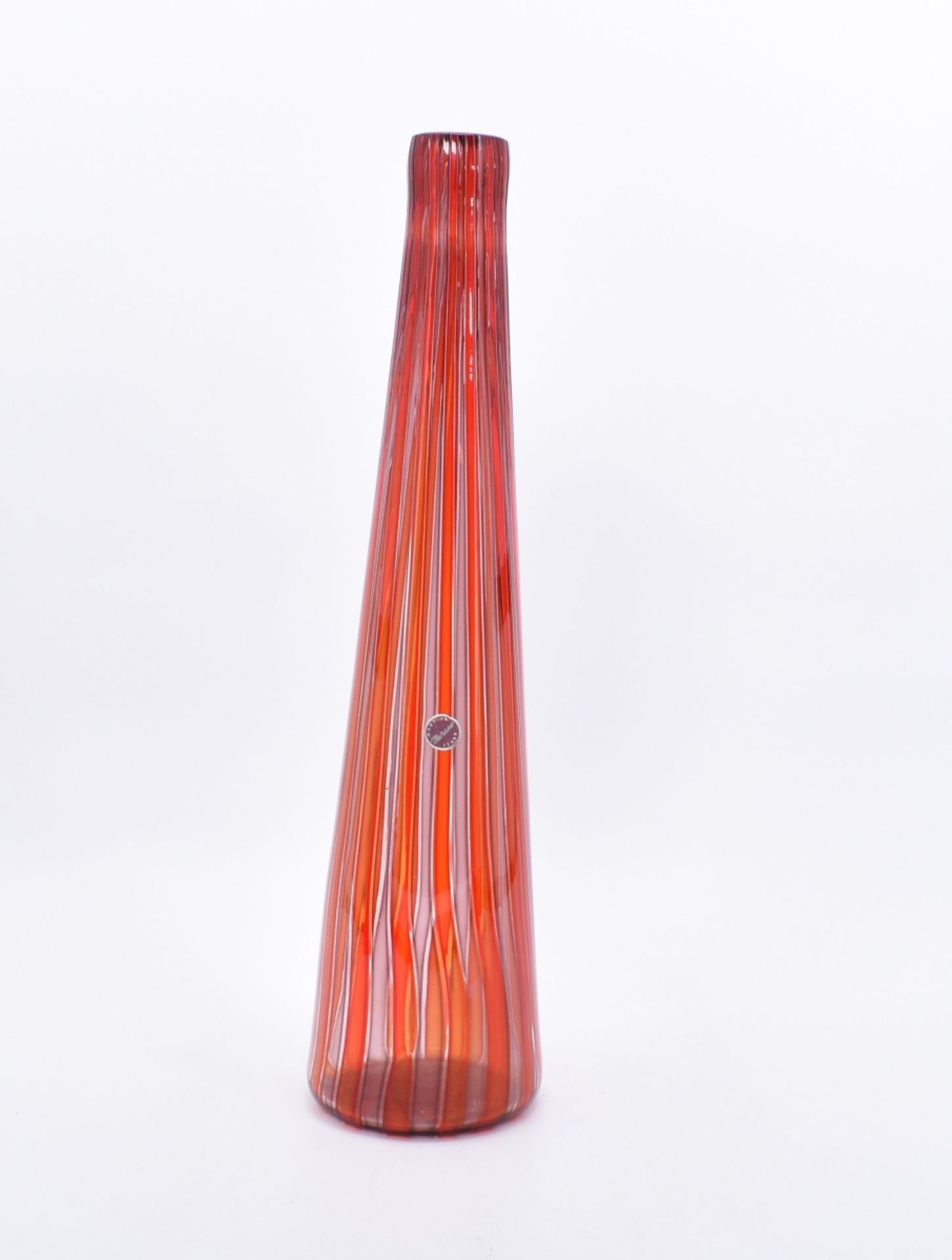 Schlanke Vase, Murano, 20. Jh.