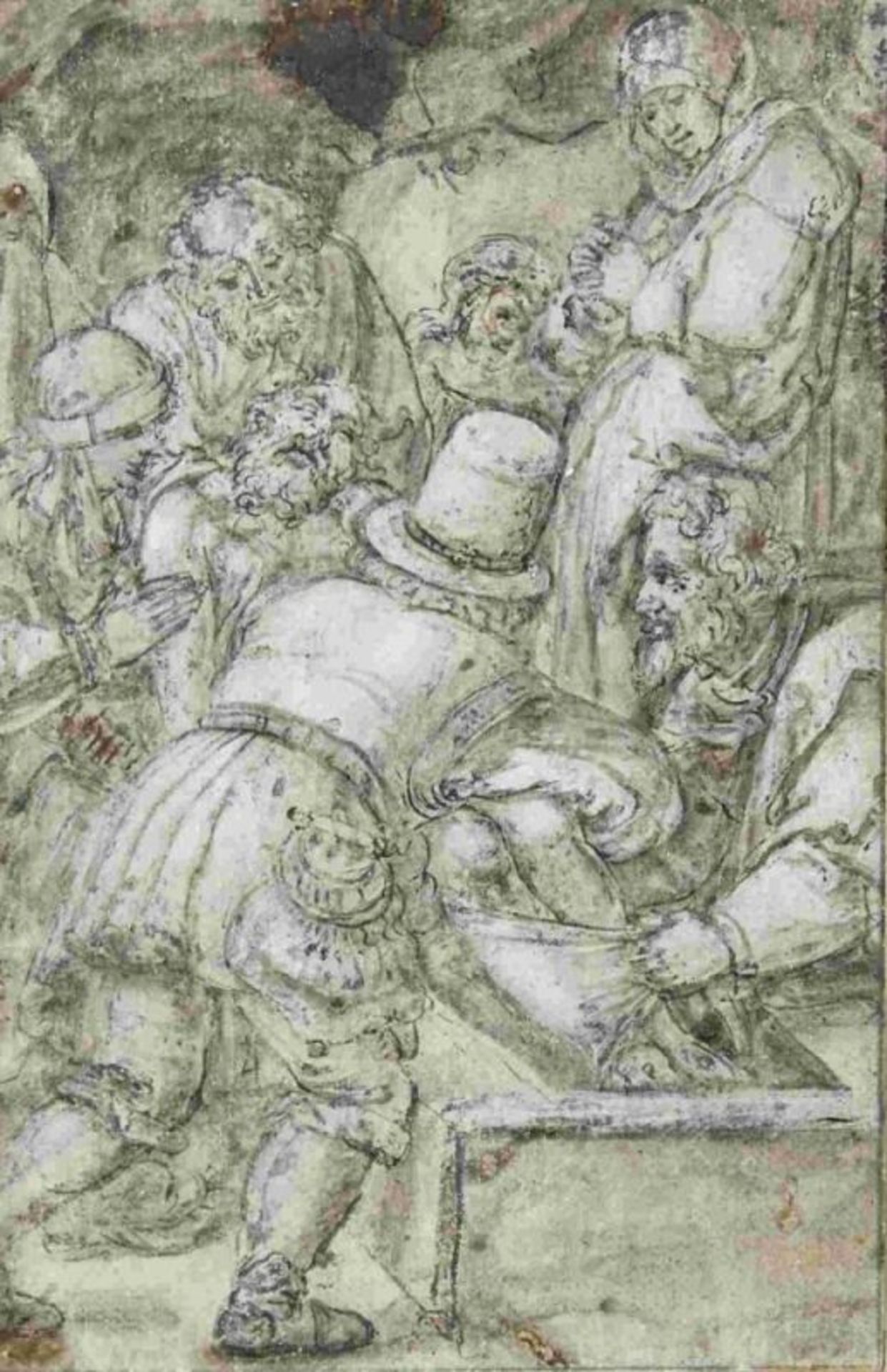 Dürer, Albrecht - Nachfolge: Grablegung Christi aus der Kupferstich-Passion - Image 2 of 2