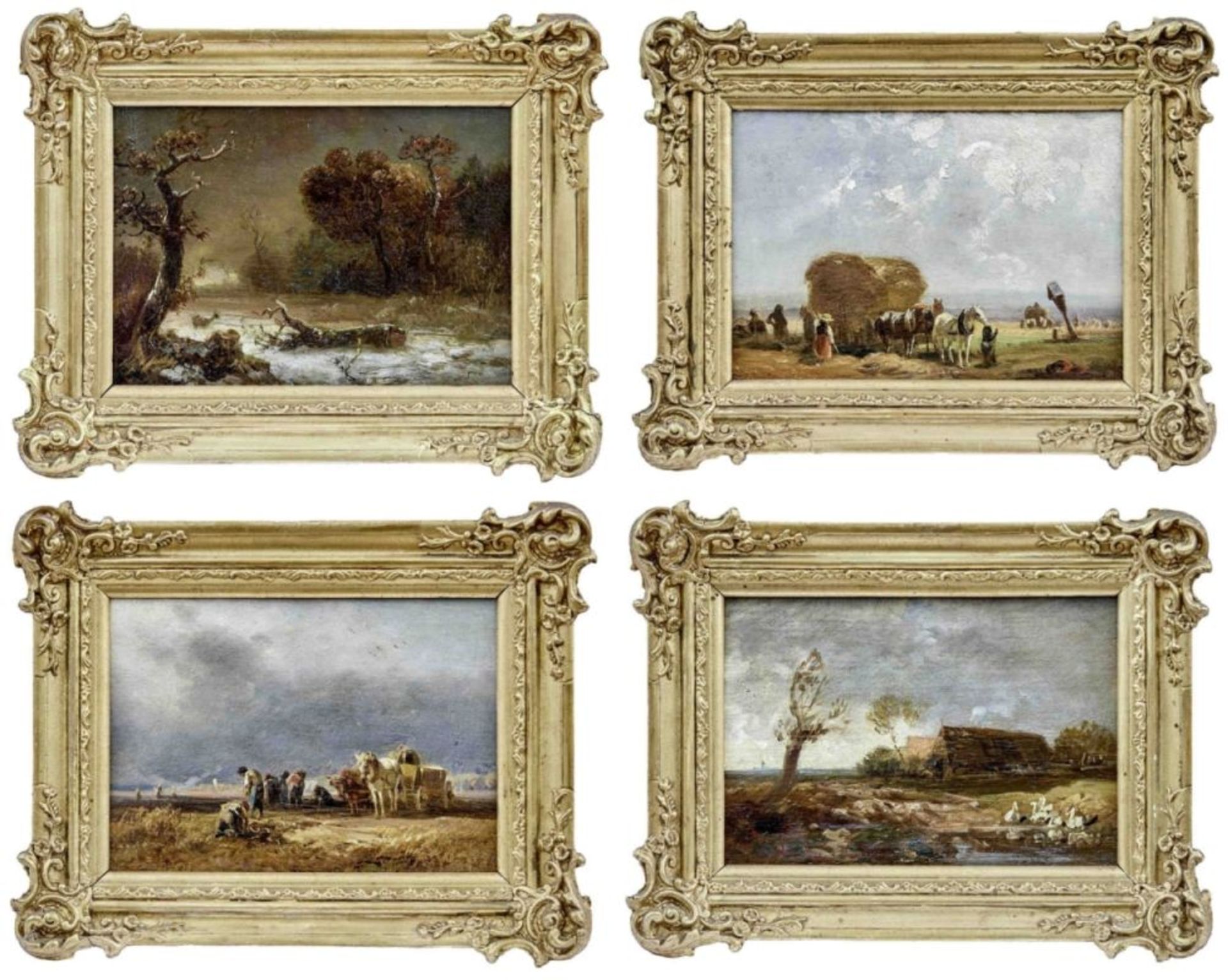 Bach, Alois: Vier kleine Landschaftsbilder - Bild 2 aus 8