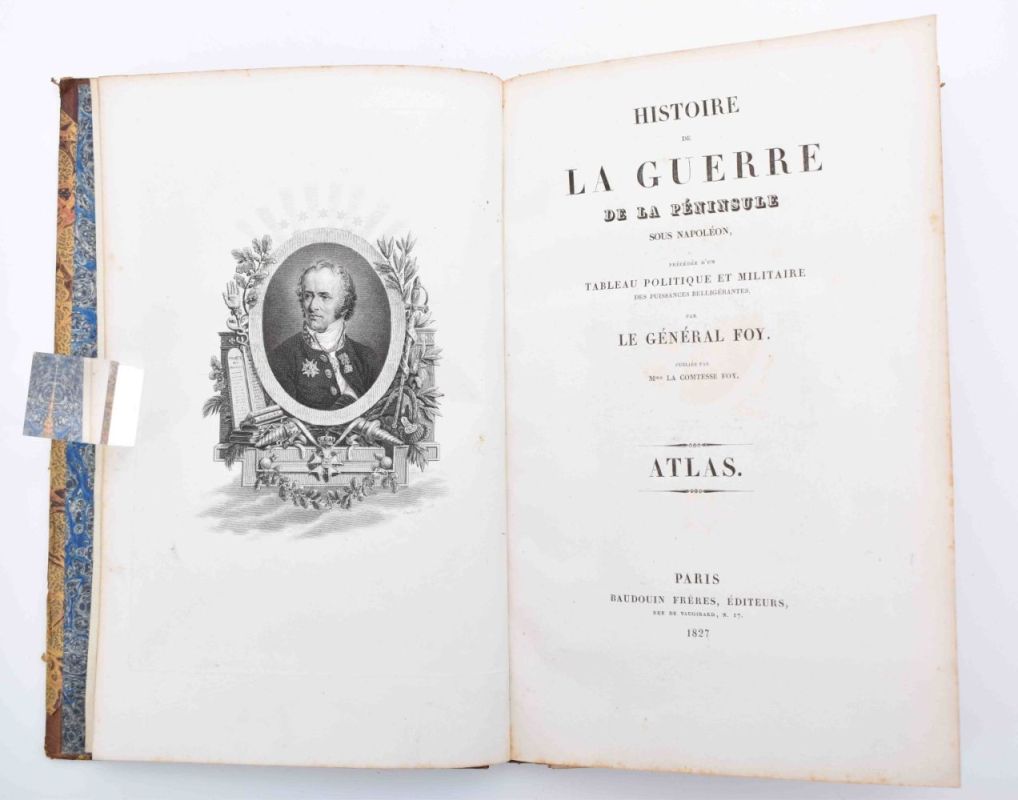 Foy, Maximilien: Atlas - Histoire de la Guerre de la Péninsule sous Napoléon