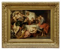 Rubens, Peter Paul - Kopie nach: Das Gastmahl im Hause des Pharisäers Simon