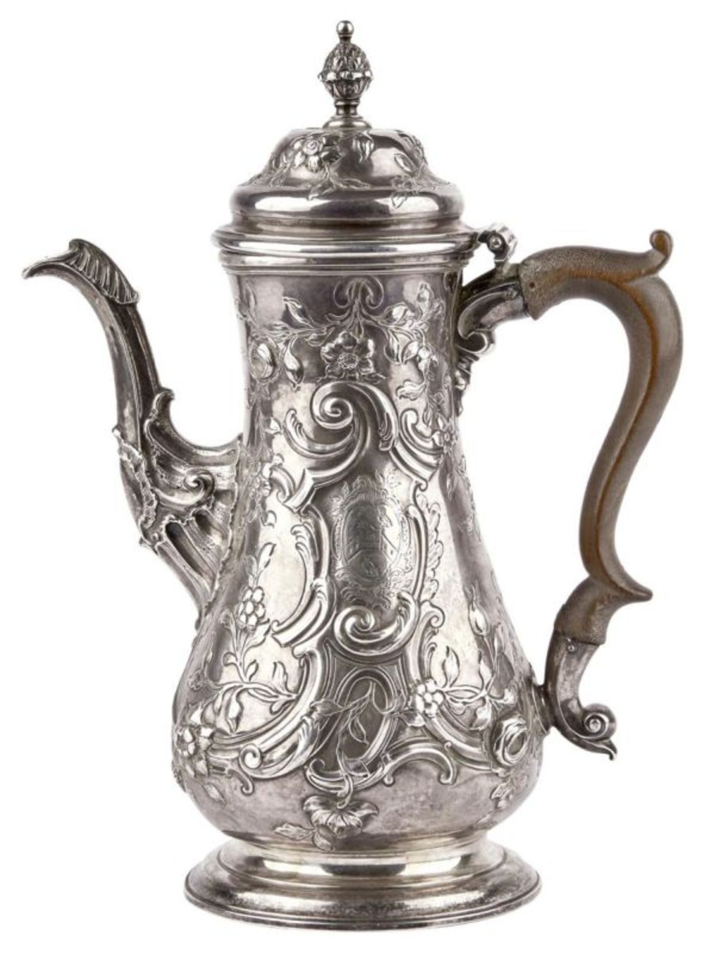 Englische Kaffeekanne, London, George II., 1759