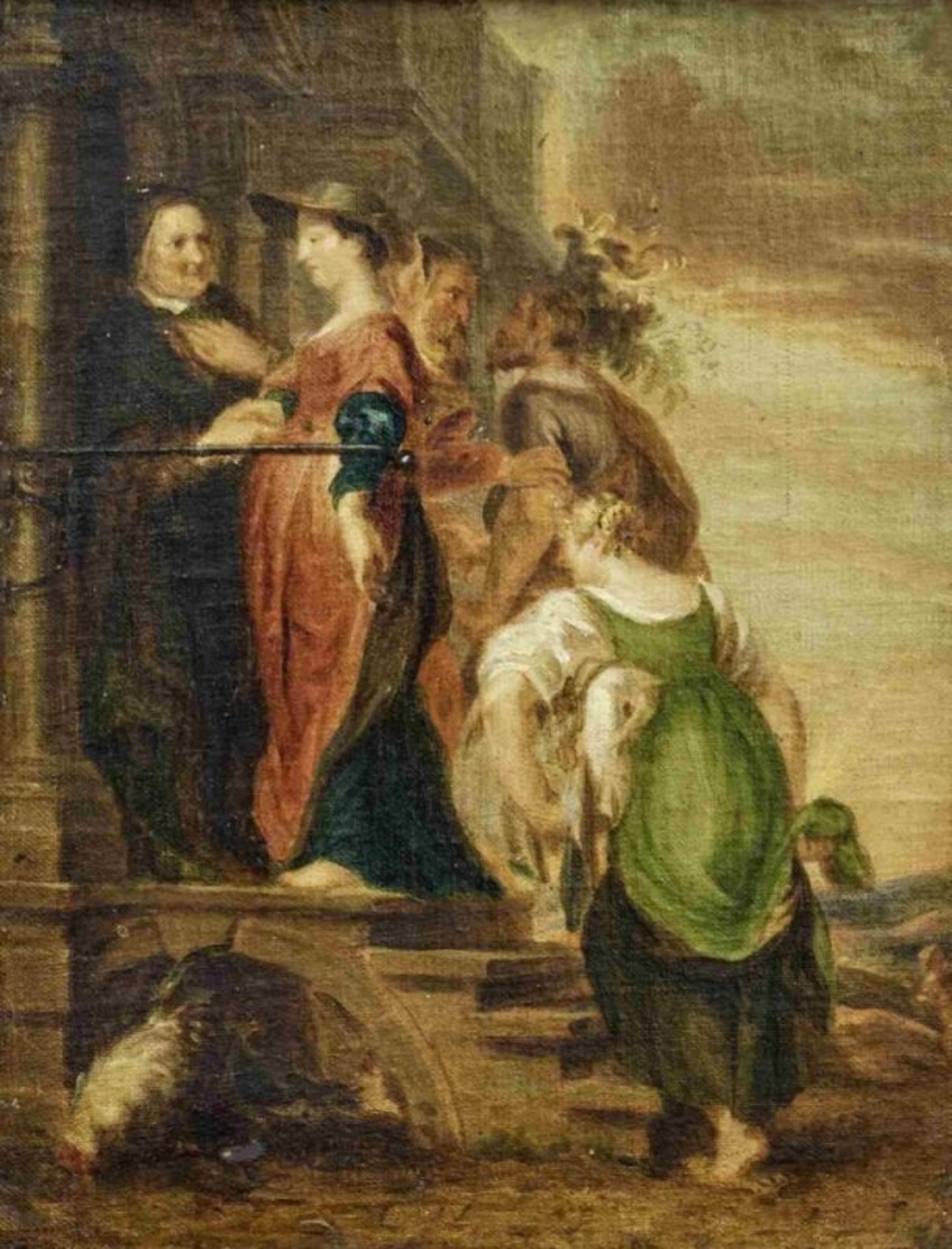 Rubens, Peter Paul - Kopie nach: Heimsuchung Mariae - Image 2 of 2