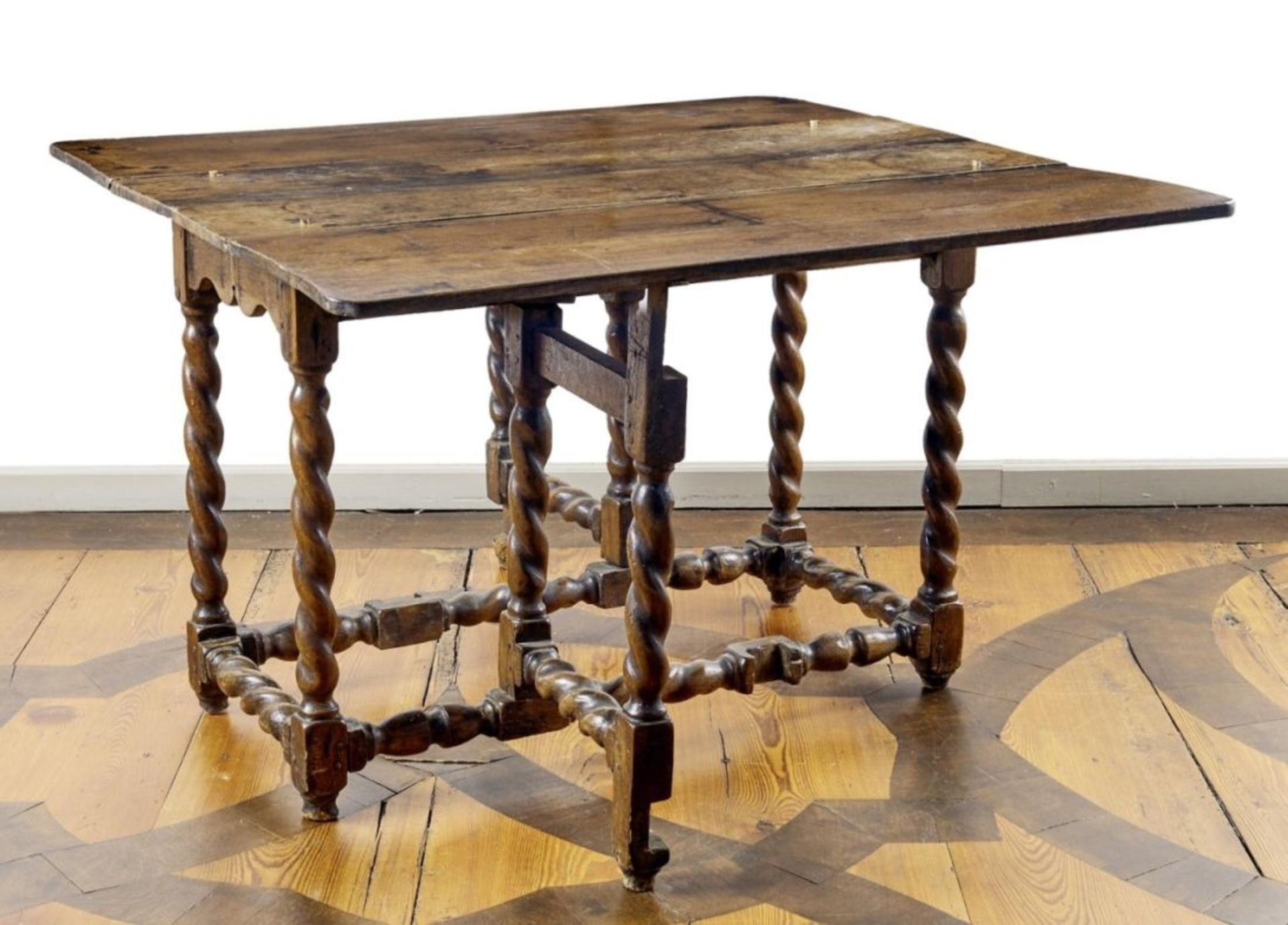 Gate Leg Table, England, 1. H. 18. Jh.